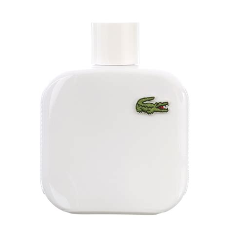 lacoste men's cologne white bottle.